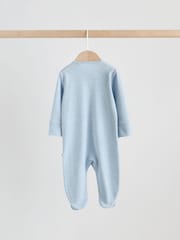 Blue Nautical Baby Sleepsuits 3 Pack (0mths-2yrs) - Image 6 of 13