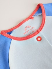 Multi Raglan Baby Sleepsuits 3 Pack (0mths-3yrs) - Image 11 of 15