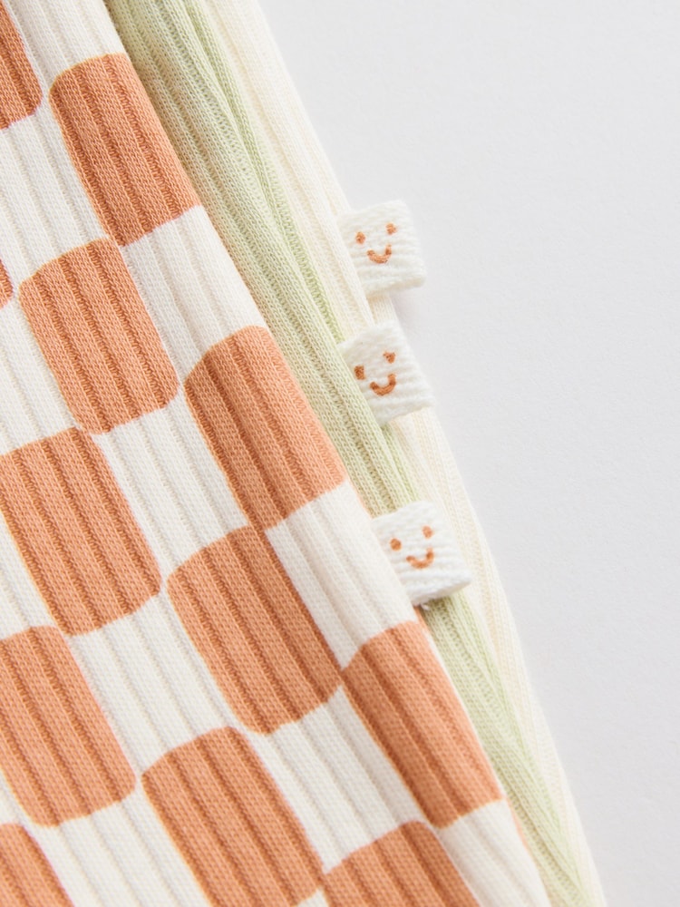 Multi Two Way Zip Baby Sleepsuits 3 Pack (0mths-3yrs) - Image 13 of 13