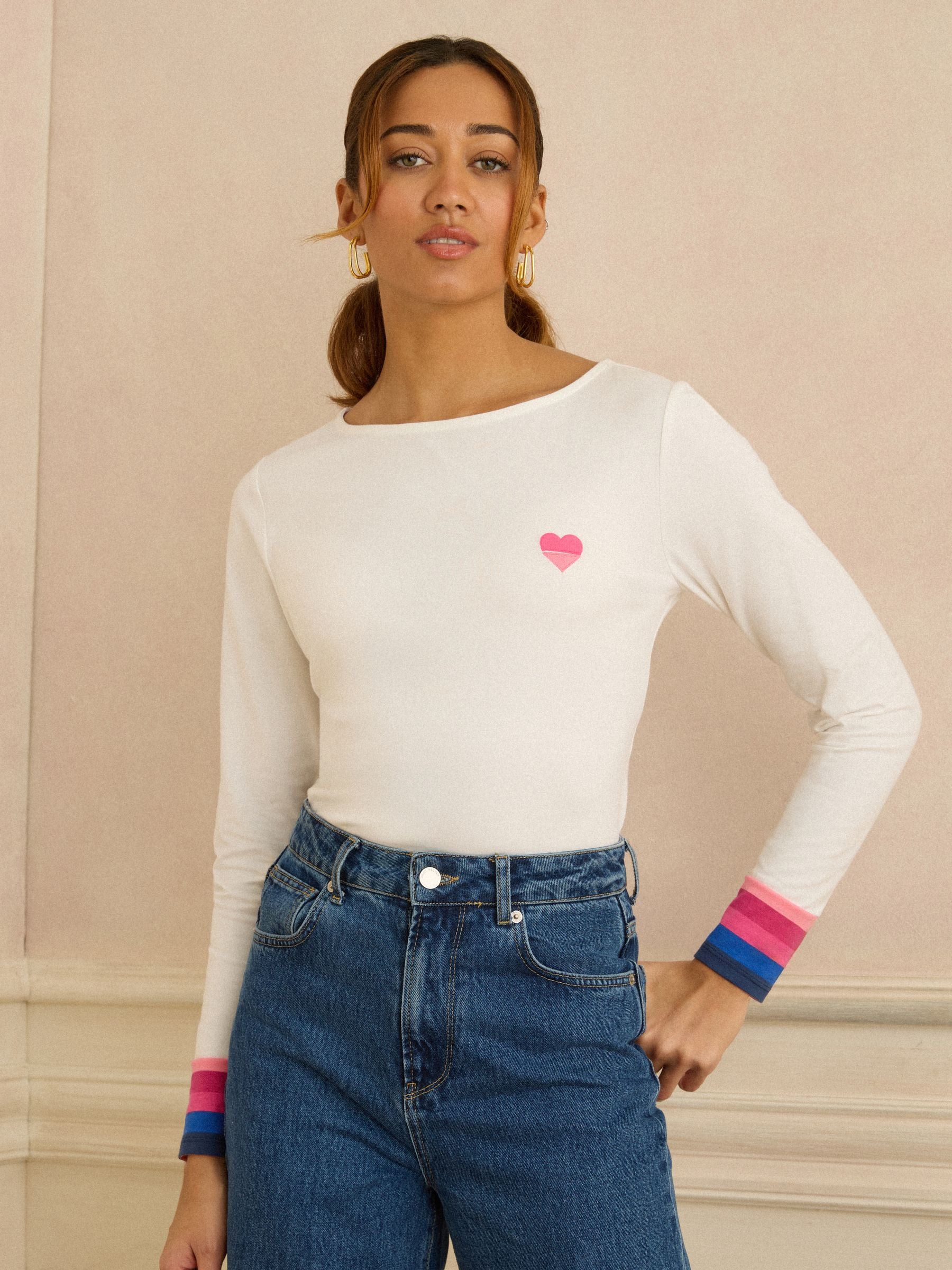 Buy Love & Roses лонгслів Jersey Top з сайту Next Ukraine