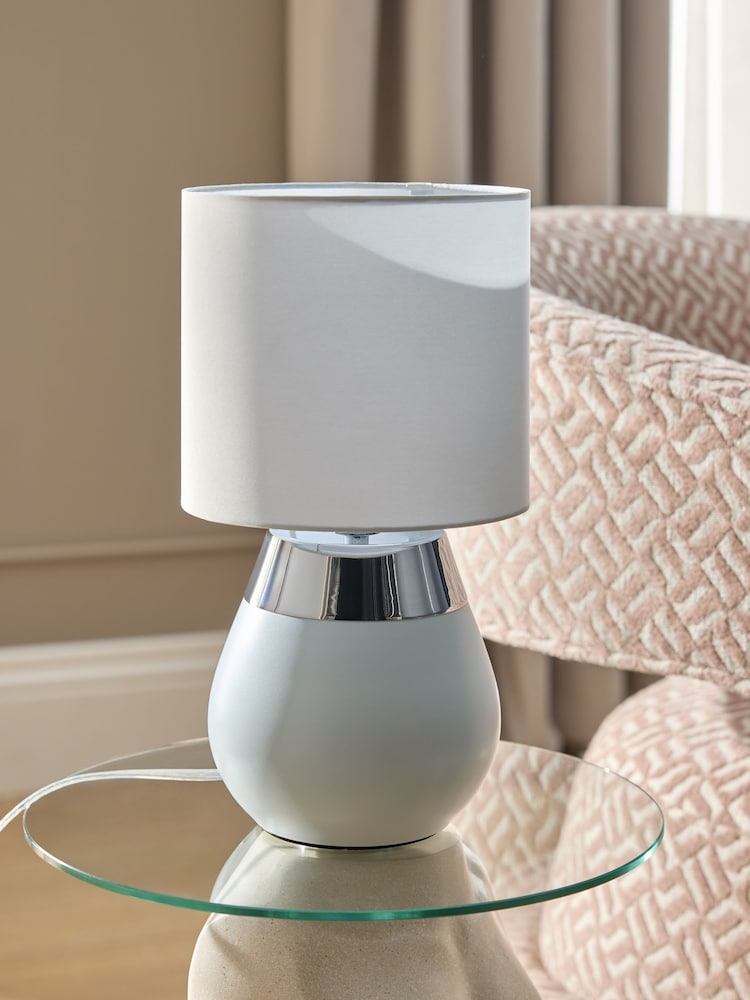 Pale Blue Kit Table Lamp - Image 2 of 6 Pale Blue Kit Table Lamp - Image 2 of 6