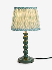 Green Mini Bobbin Table Lamp - Image 5 of 5