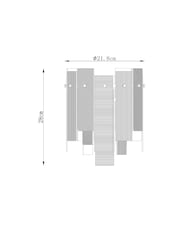 Mink Brown Trieste Easy Fit Shade - Image 6 of 6