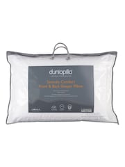 Dunlopillo Front Back Sleeper Latex Pillow with Cotton Cover - Image 1 of 3