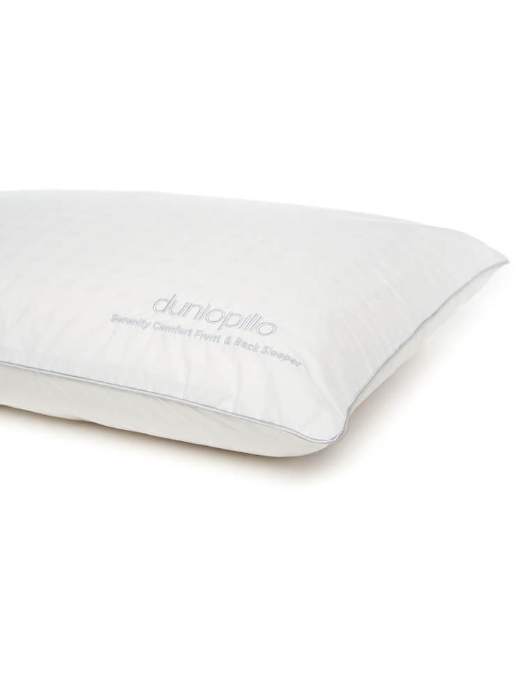 Dunlopillo Front Back Sleeper Latex Pillow with Cotton Cover - Image 2 of 3