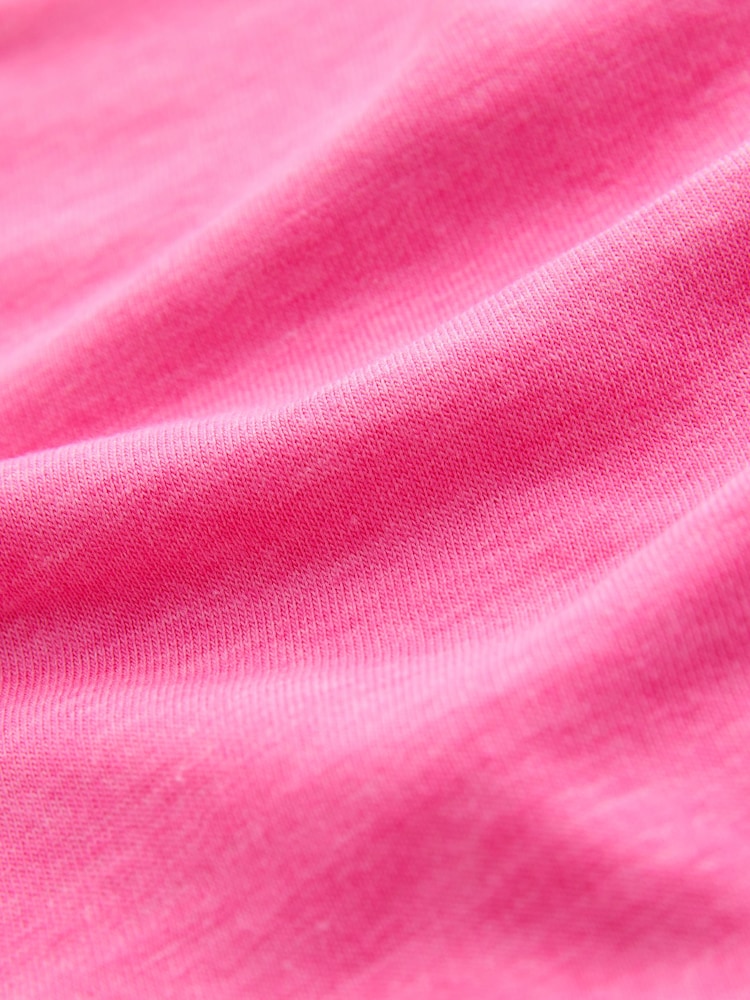 Pink Stripe Graphic Essential Pure Cotton Short Sleeve Crew Neck T-Shirt 3 Pack - Image 10 of 10