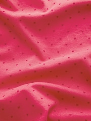 Roz grafic cu inimioară - Essential Pure Cotton Mânecă scurtă Guler rotund Tricou - Imaginea 8 din 8