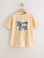 Baironbejas grafika - Smags īsroku T-krekls ar apaļu kakla izgriezumu - Attēls 5 no 7