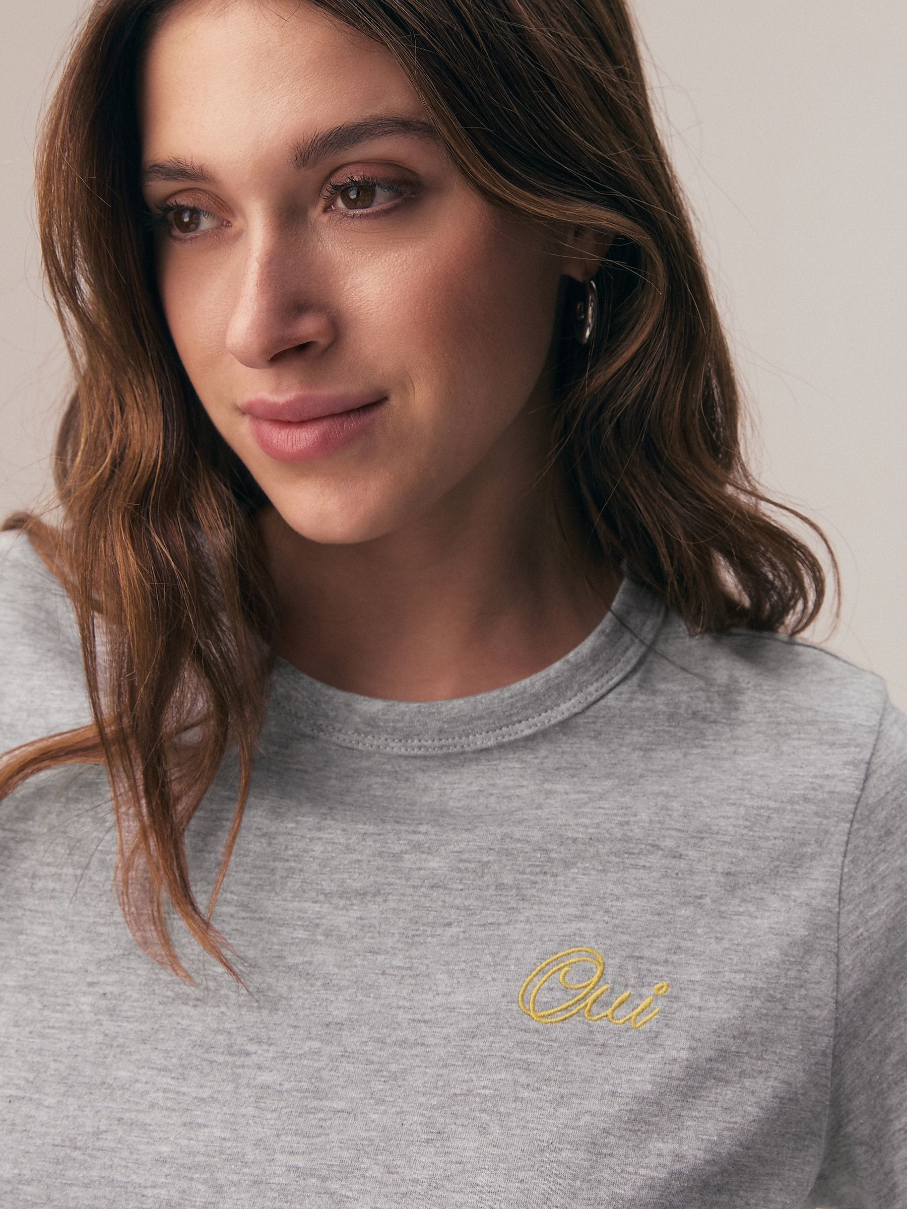 Buy Grey Graphic Essential Pure Cotton Short Sleeve Crew Neck T