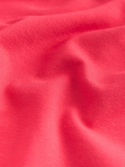 وردي - تيشرت بحافة رقبة مستديرة ثقيل بكم قصير - صورة 7 من 7