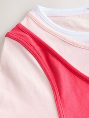 Rosa - Mock Layer Short Sleeve Crew Neck T-Shirt - Bild 5 von 6