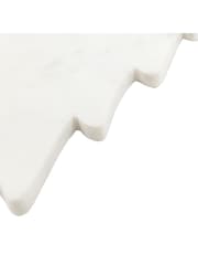 Gallery Home Marble Christmas Tree Serving Platter - Image 3 of 4