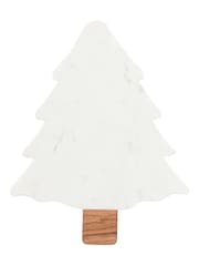 Gallery Home Marble Christmas Tree Serving Platter - Image 4 of 4