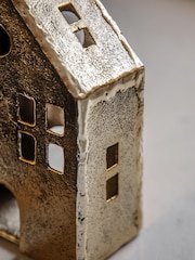 Gallery Home Rustic Metal House Tealight Holder - Image 2 of 6