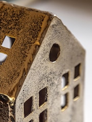 Gallery Home Rustic Metal House Tealight Holder - Image 3 of 6