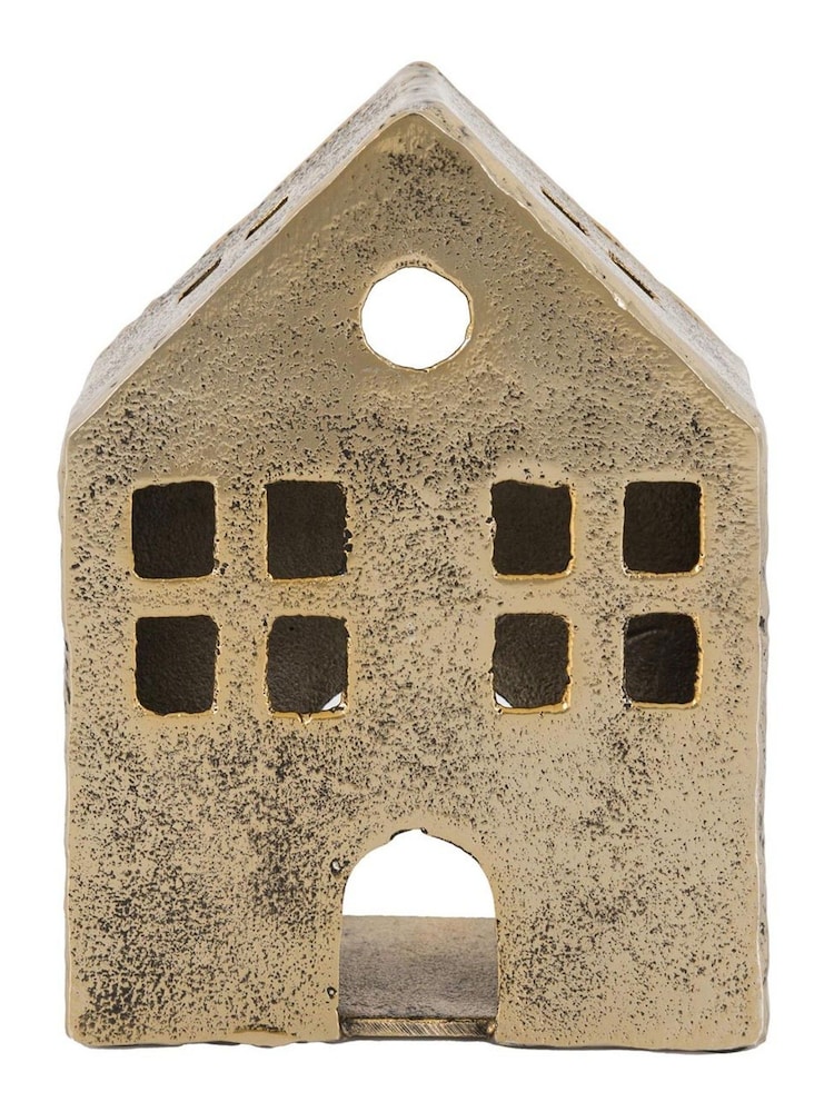 Gallery Home Rustic Metal House Tealight Holder - Image 6 of 6