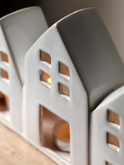 Gallery Home Ceramic Houses Tealight Holder - Image 3 of 7