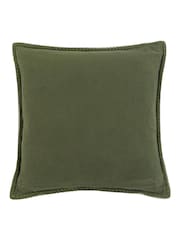 Gallery Home Green Woodland Tree Scene Embroidered Cushion - Image 5 of 5