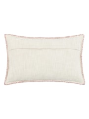 Gallery Home Red Falala Stitched Cushion - Image 5 of 6