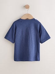 Navy Blue Boat Short Sleeve Graphic T-Shirt (3mths-7yrs) - Image 6 of 8