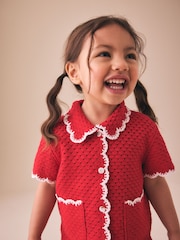 Rouge - Scallop Edge Crochet Set (3mths-7yrs) - Image 2 de 8