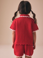 Rouge - Scallop Edge Crochet Set (3mths-7yrs) - Image 3 de 8