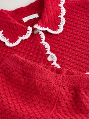 Rouge - Scallop Edge Crochet Set (3mths-7yrs) - Image 7 de 8