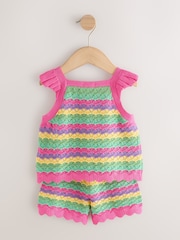 Bande lumineuse - Knitted Top And Shorts Set (3mths-7yrs) - Image 6 de 8