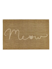 Howler & Scratch Beige Meow Mat - Image 2 of 4