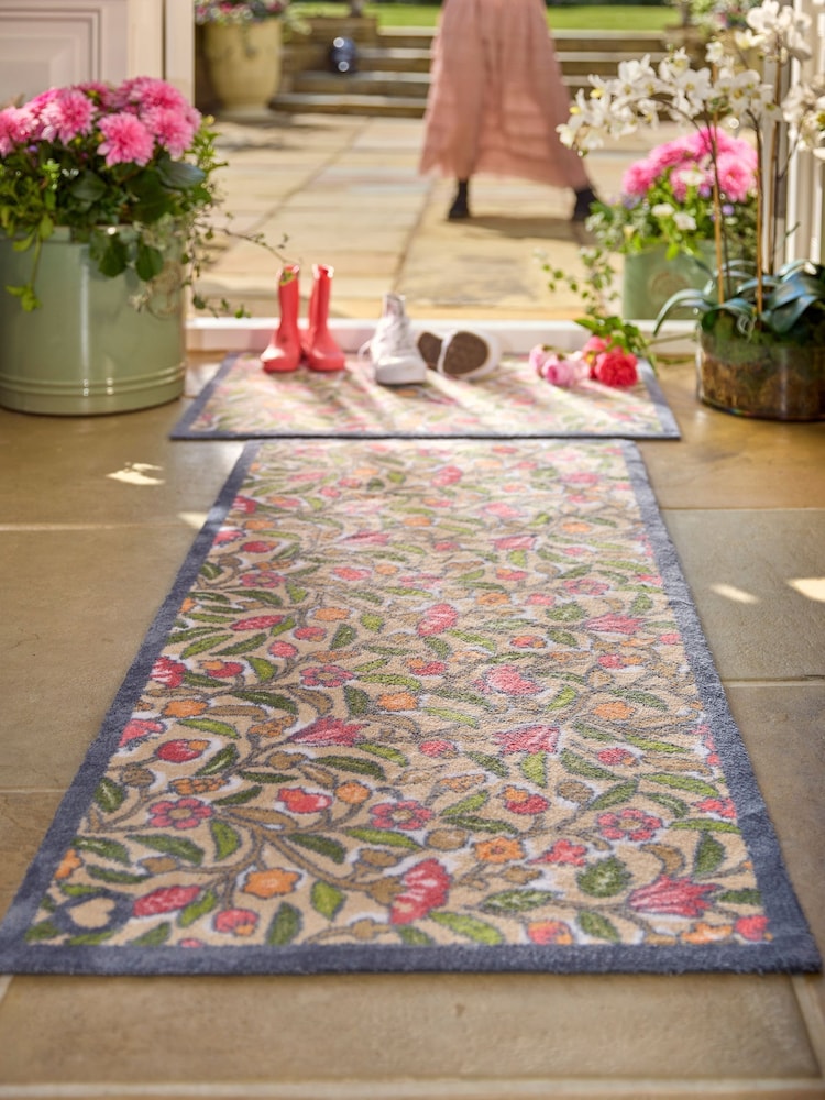 Hug Rug Multi May Floral Print Runner - Image 1 of 3