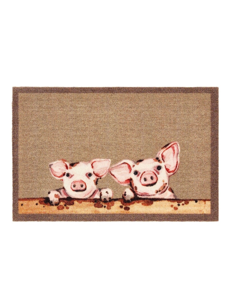 My Mat Brown Piglets Mat - Image 2 of 4 My Mat Brown Piglets Mat - Image 2 of 4