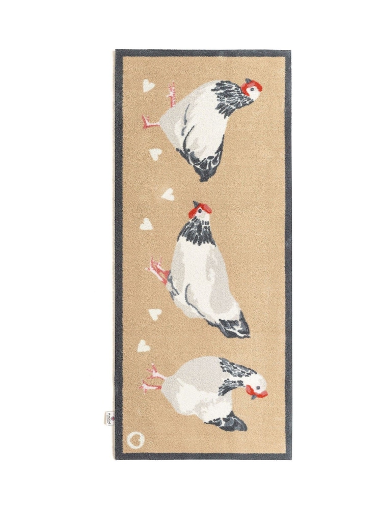 Hug Rug Beige Chicken 1 Runner - Image 2 of 3 Hug Rug Beige Chicken 1 Runner - Image 2 of 3