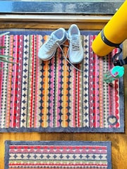 Hug Rug Multi Beady Stripe Mat - Image 1 of 3