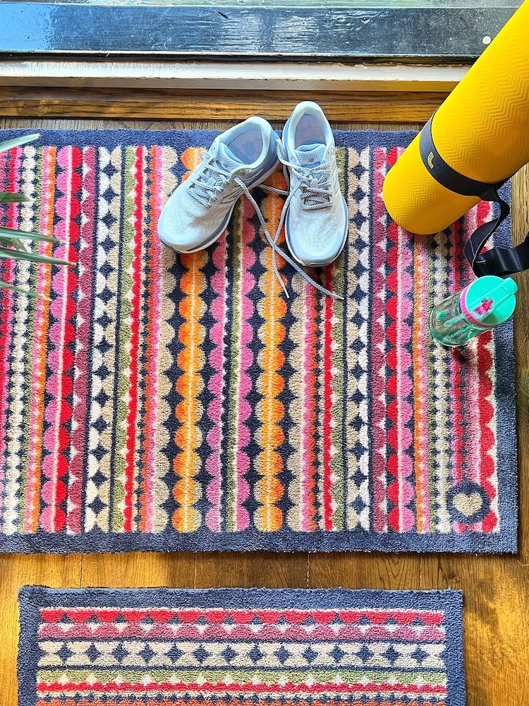 Hug Rug Multi Beady Stripe Mat - Image 1 of 3