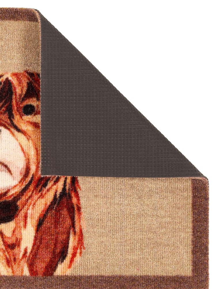My Mat Brown Highland Cow Mat - Image 2 of 4