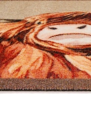 My Mat Brown Highland Cow Mat - Image 3 of 4