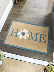 My Mat Beige Flower Home Mat - Image 1 of 4