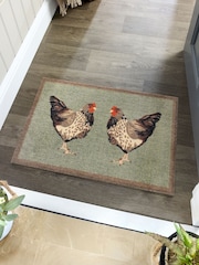 My Mat Green Chickens Mat - Image 1 of 4