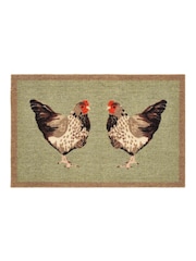 My Mat Green Chickens Mat - Image 4 of 4