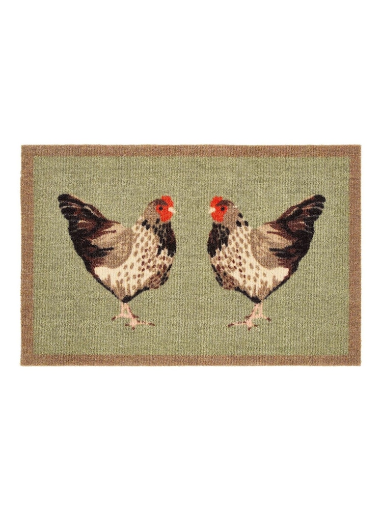 My Mat Green Chickens Mat - Image 4 of 4