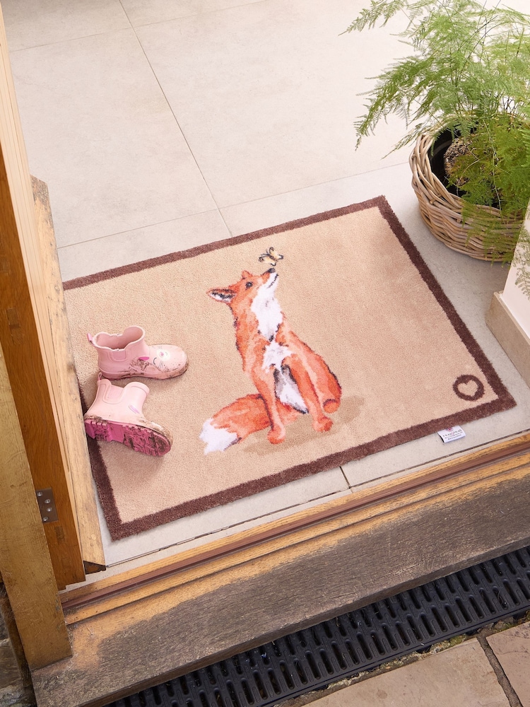 Hug Rug Beige Ginger Fox Mat - Image 1 of 4