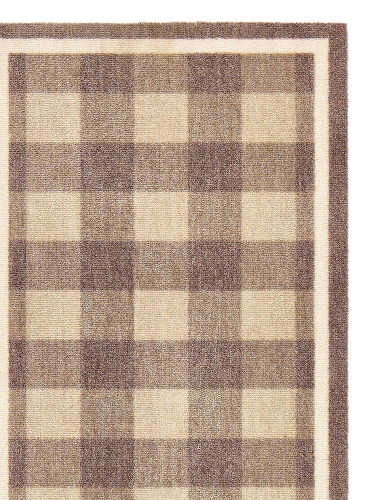 Howler & Scratch Brown Plaid Home Runner - Image 2 of 3