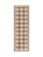 Howler & Scratch Brown Plaid Home Runner - Image 3 of 3