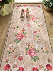 Hug Rug Beige Vintage Rose Runner - Image 1 of 3