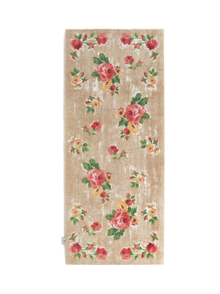 Hug Rug Beige Vintage Rose Runner - Image 2 of 3
