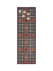 Howler & Scratch Blue Plaid Paws Runner - Image 3 of 4