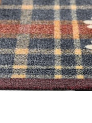 Howler & Scratch Blue Plaid Paws Runner - Image 4 of 4