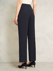 Hobbs Blue Petite Petite Mel Wide Trousers - Image 2 of 4