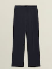 Hobbs Blue Petite Petite Mel Wide Trousers - Image 4 of 4
