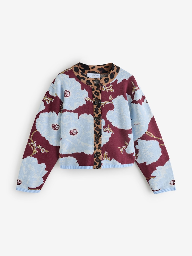 Never Fully Dressed Red Poppy Cardigan - Image 7 of 7